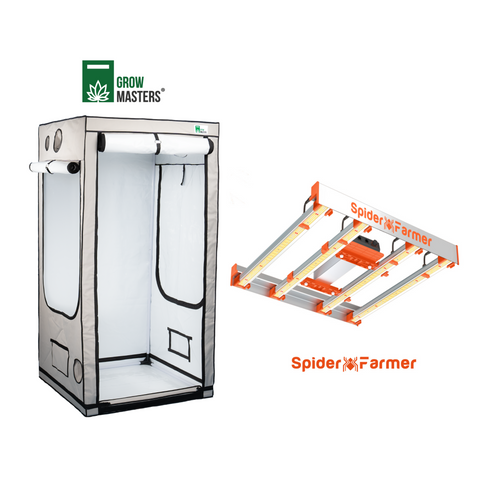 Grow Masters Set 100x100cm + Premium Led