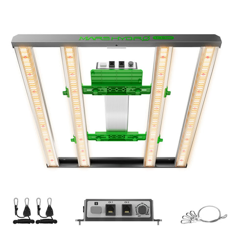 Bundle: Growzelt 80x80x200cm + Mars Hydro FC-E 3000 LED