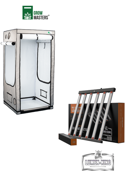 Grow Masters Set 100x100cm + Premium Led