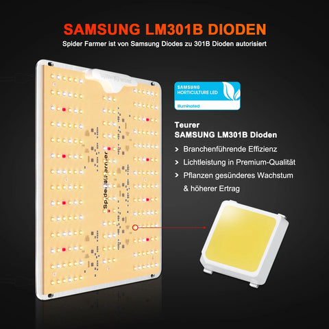 Spider Farmer® SF1000D 100W Full Spectrum LED