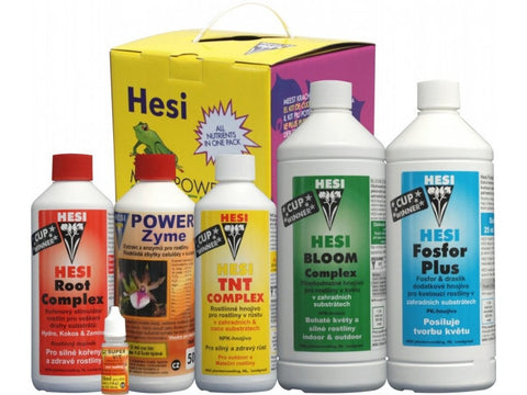 Hesi Starterbox Soil 3.51L, Düngemittel-Kit